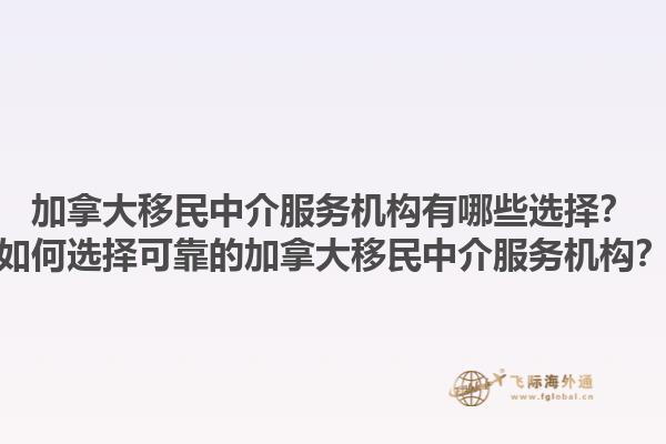 加拿大移民中介服務(wù)機構(gòu)有哪些選擇？如何選擇可靠的加拿大移民中介服務(wù)機構(gòu)？1.jpg
